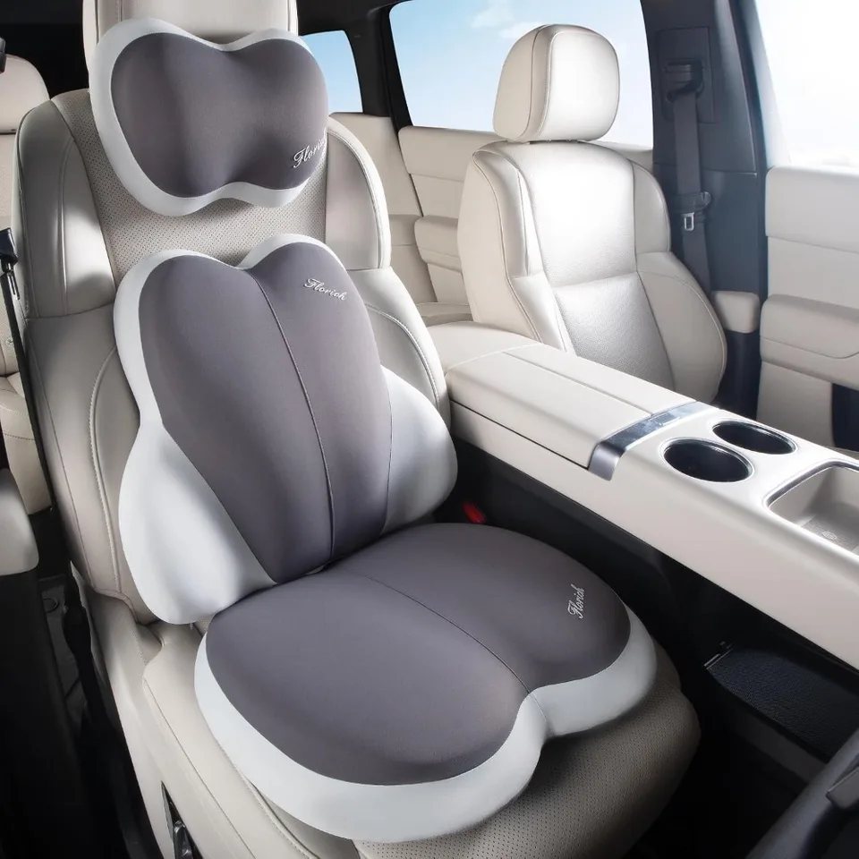 Car Seat Cushion Set with Lumbar Neck Support