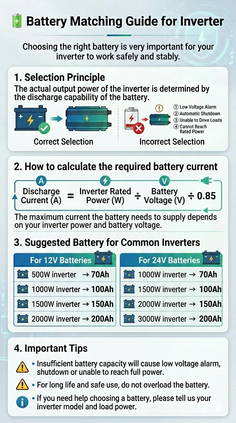 battery selection guide