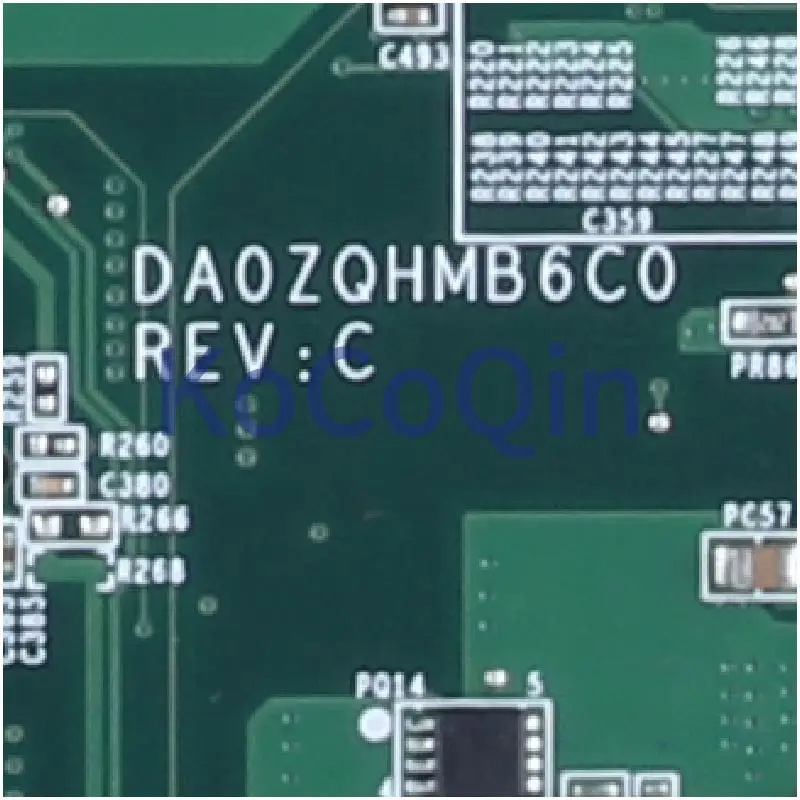 para Acer Aspire 4739 4339 Suporte 1th Gen Cpu Notebook Mainboard Da0zqhmb6c0 Mbrk301001 Hm55 Ddr3 Modelo: Zqh Placa-mãe do Portátil - Imagem 3
