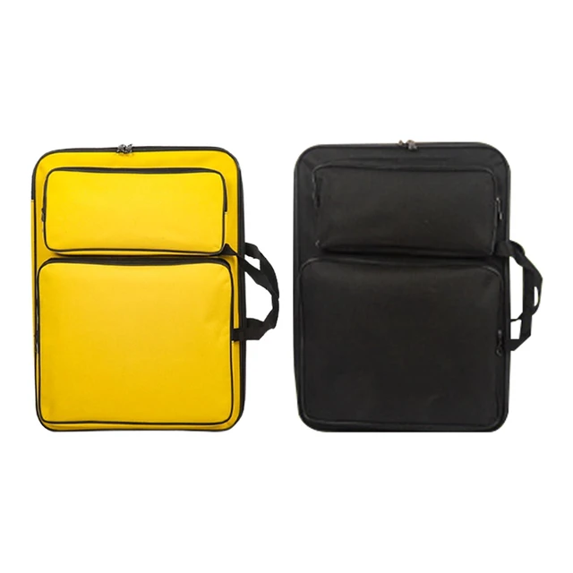 Art Portfolio Case Large Capacity Art Portfolio Tote Bag With Handle And  Shoulder Strap Art Portfolio Bag For Storaging - AliExpress