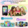 Kids Smart Phone Camera Toys Touchscreen Learning Toy for 3-12 Year Old Boys Girls Phone MP3 Player Christmas Birthday Gifts 4