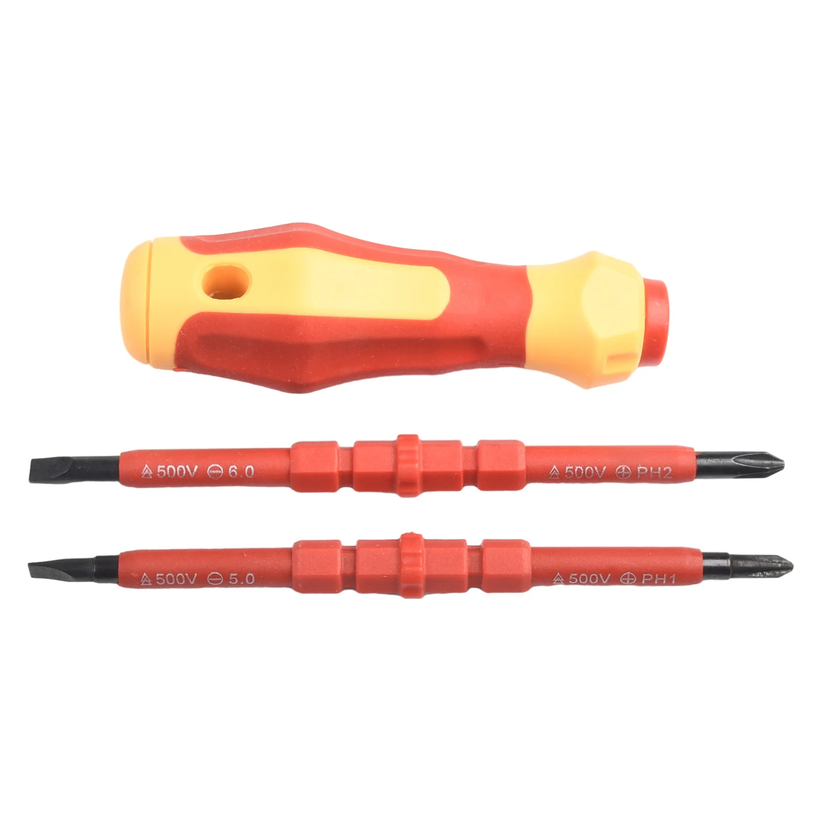 

3PCS/set Multi-Purpose Electricians Slotted Cross Screwdriver Bit Repaire Tools 2 In 1 Electrician Screwdriver Bits Set PH1 PH2