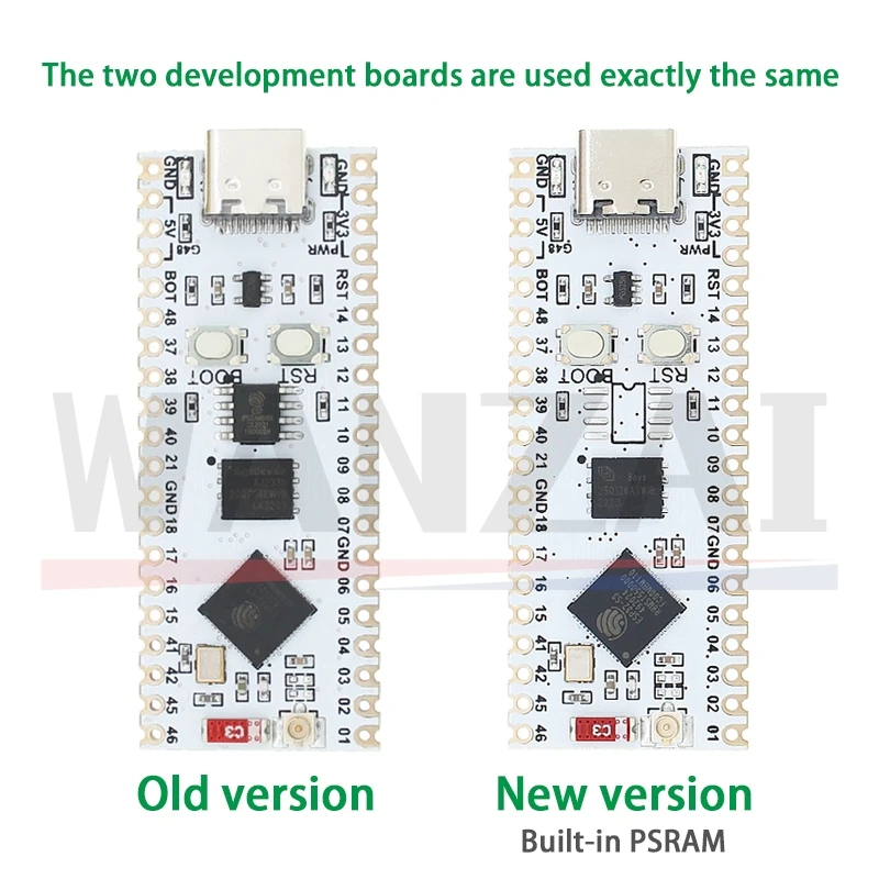 รูปสินค้า ESP32-S3 บอร์ดพัฒนา Wi-Fi & Bluetooth โมดูลเซรามิก