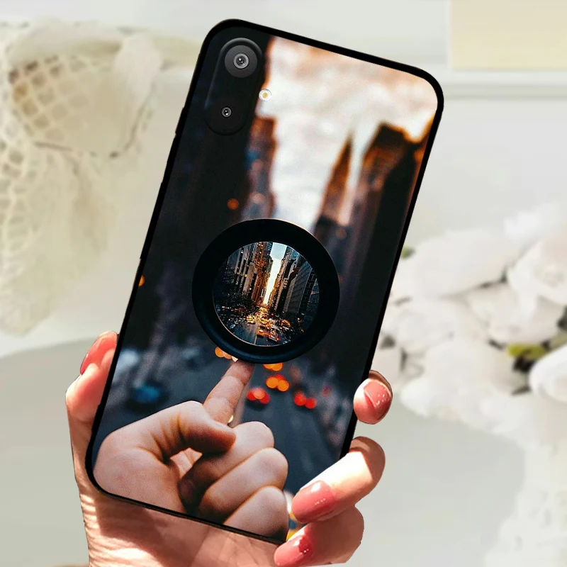 Fashionable Shockproof Silicone Phone Case - Soft TPU Back Cover