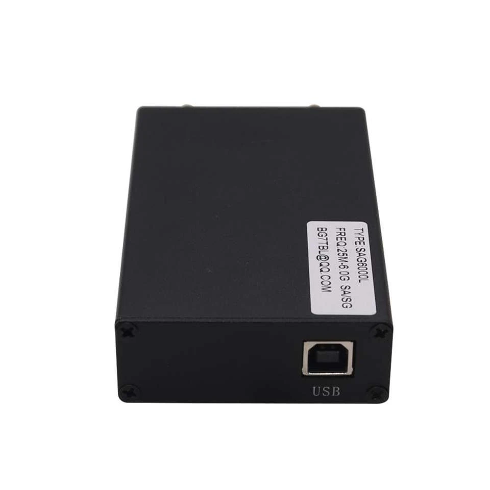 25MHz-6GHz 신호 소스 추적 신호 발생기 간단한 스펙트럼 분석기 SAG6000L