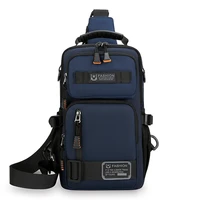Mode hommes taille Packs sac de poitrine de haute qualité Oxford sacs à bandoulière pour hommes mode décontracté hommes sac à main mâle poitrine Pack 3