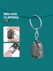 Handbag Shape Nail Clippers Portable Folding Stainless Steel Nail Clippers Small Keychain Mini Manicure Trimmer Toenail Clippers 1