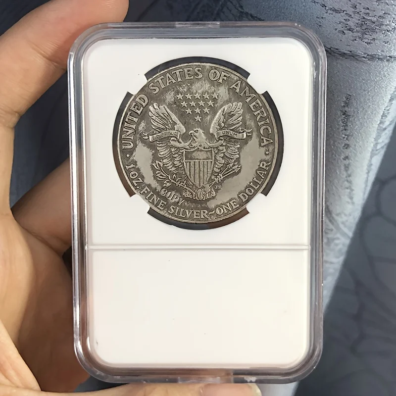 US 1918 A Dollars Liberty Goddess Vintage Silver Collection Commemorative Coins Gift Replica Coin Good Luck Badge Display