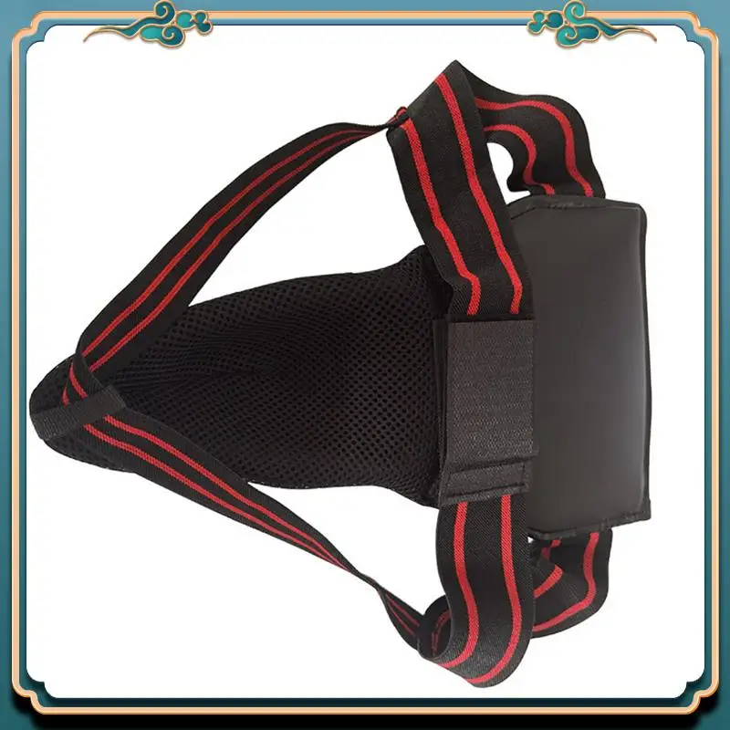 Groin Protector For Boxing, Taekwondo, Kickboxing, For Martial Arts Training, Men Jockstrap Abdominal Protector Durable Black