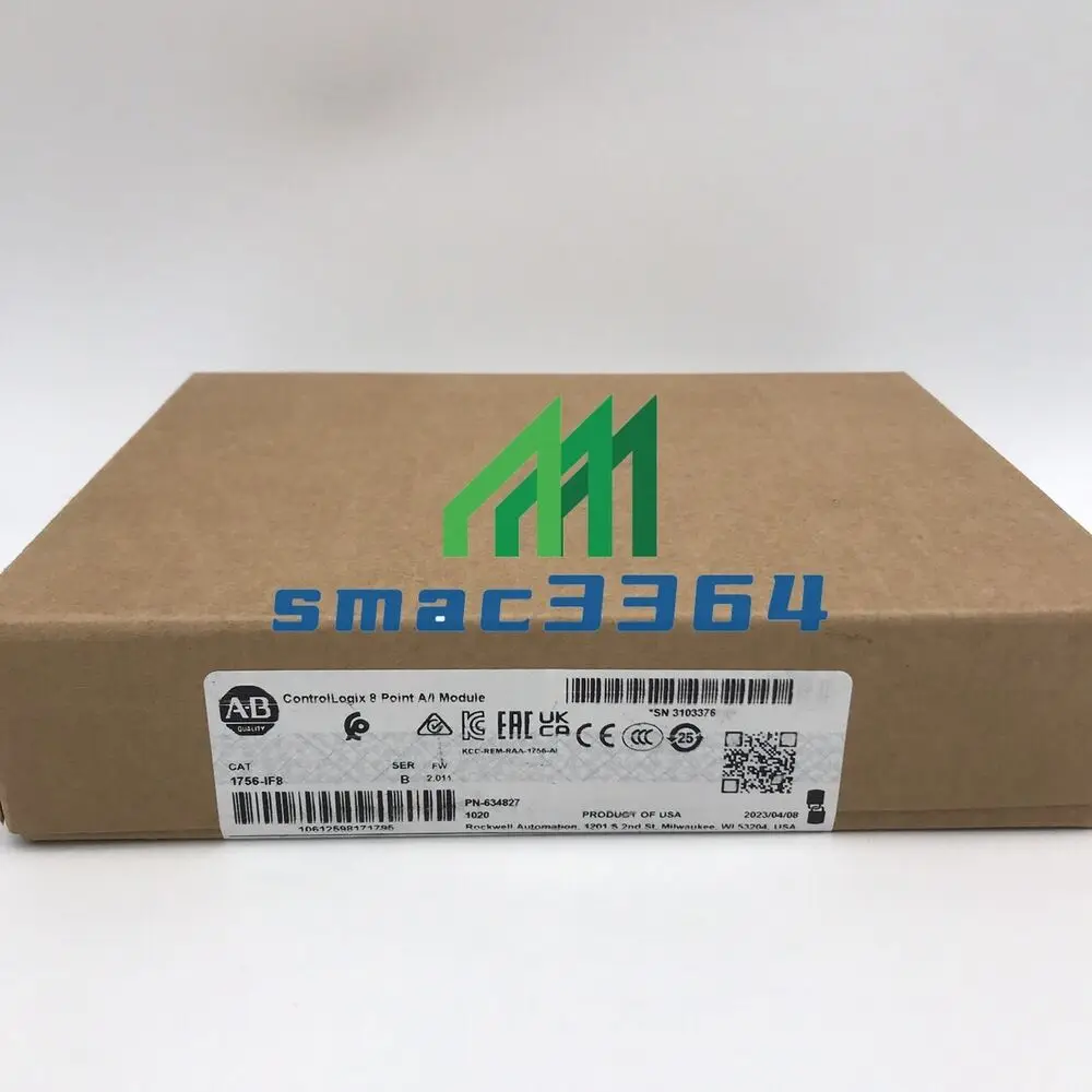 

New Factory 1756-IF8 /A AB ControlLogix Point A/I Module 1756 PLC