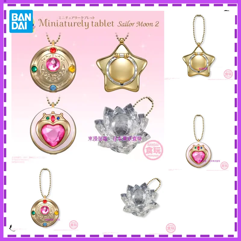 Bandai Sailor Moon Action Figure Model Toys Proplica Spilla Music Box Silver Crystal Candy Box Nuovissimo Giocattolo Di Caramelle Genuino