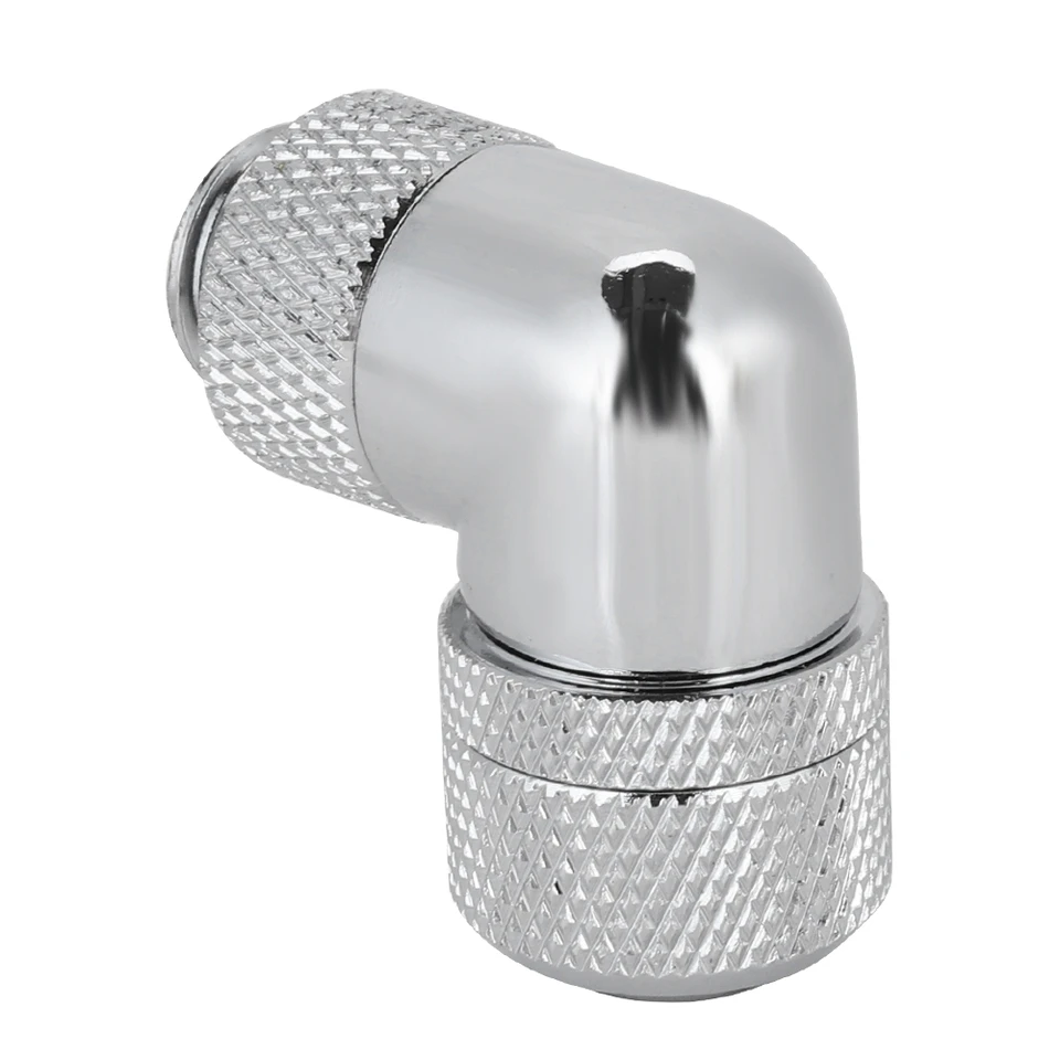 Cooling System 90 Degree Angle Tube Fitting PC Water Cooling G1/4 Thread Cooling Tube