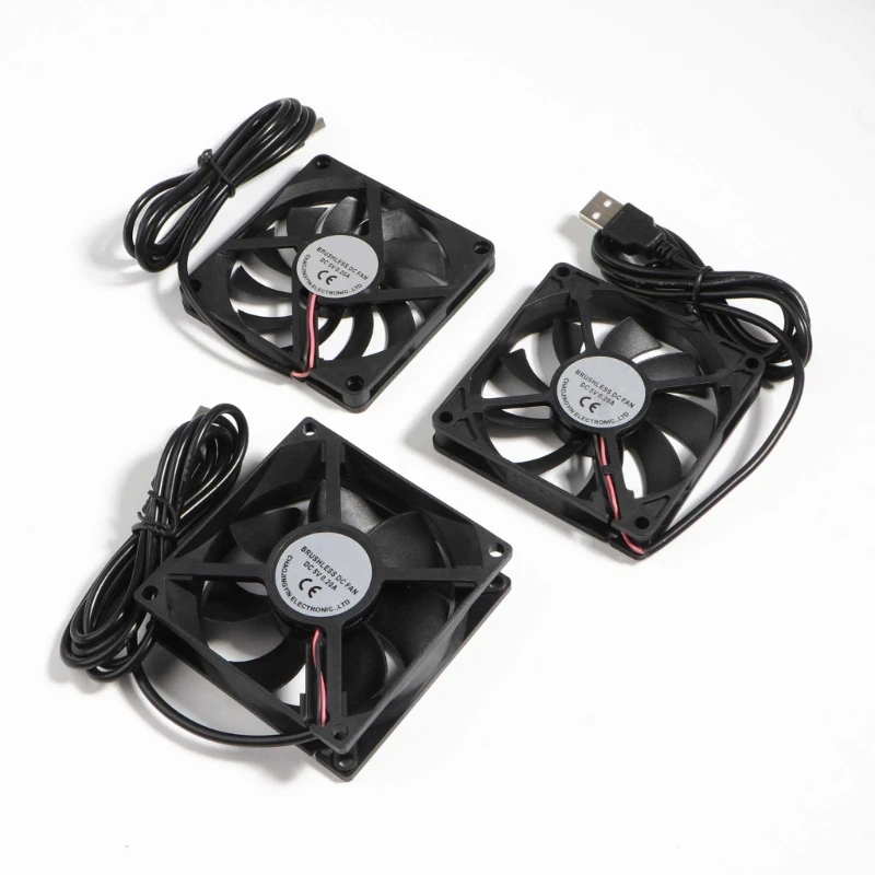 Aazon.co: BOXPUT Quiet 80 USB Fan Cooling Ini Fan For TV Box Receiver DVR Xbox Router 5V - View #4