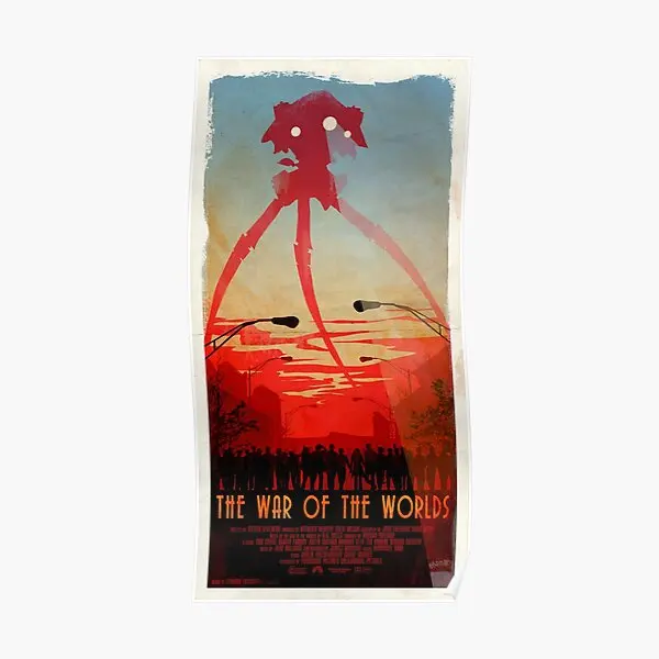 

The War Of The World постер рисунок, напечатанная картина настенное украшение современное смешное искусство для дома винтажное без рамки