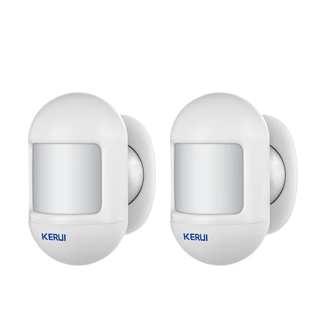 2pcs KERUI P831 Wireless Mini PIR Motion Sensor Alarm Detector with Magnetic Swivel Base for W181 W184 W204 Home Security Alarm 1