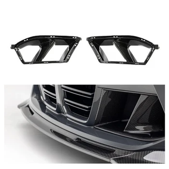 Per BMW M3 M4 G80 G82 2021 + Genuino Dry In Fibra di Carbonio Paraurti Anteriore Condotti Aria Body Kit Accessori Auto Ricambi Auto Personalizzabili