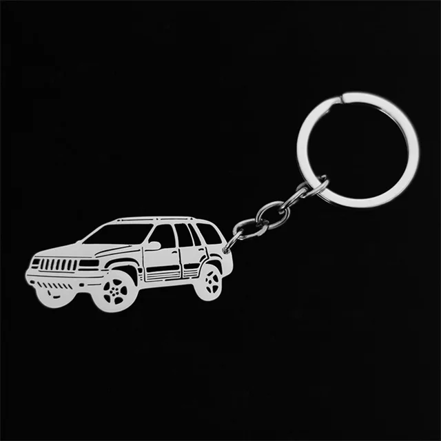 Jeep Liebhaber Keychain Jeep Mädchen Geschenk Edelstahl Dieses Mädchen  Lieben Jeep Hund Tag Schlüsselanhänger Jeep Wrangler Zubehör Geschenk