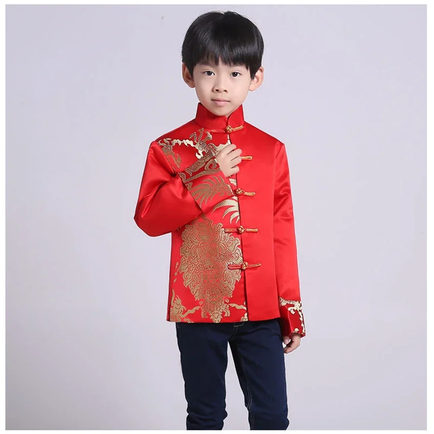 Men Chinese Style Shirt for Party Stage