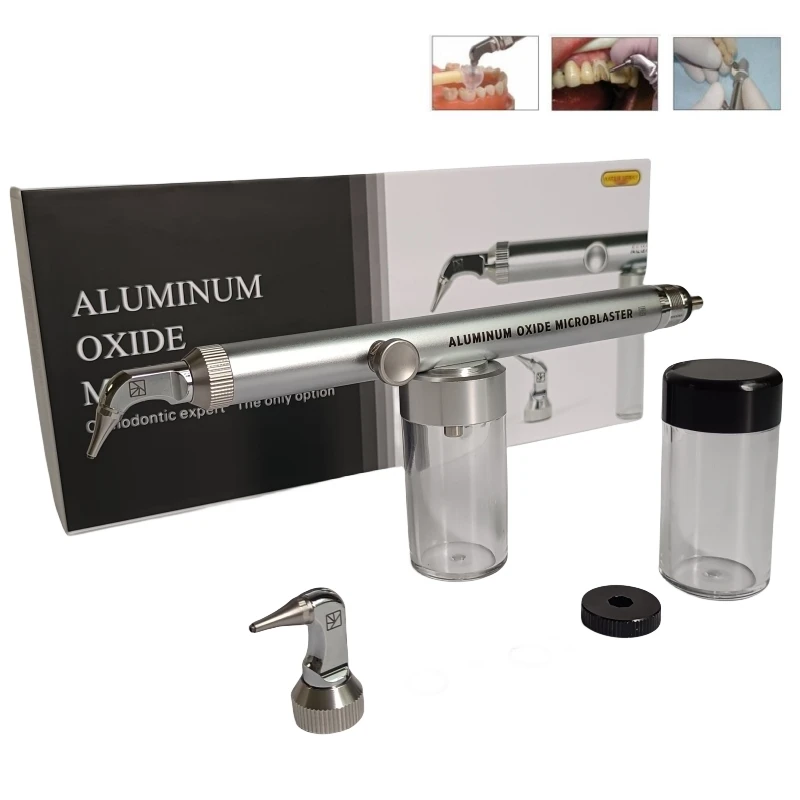 

Dental Aluminum Oxide Micro Blaster Low Speed Alumina Air Abrasion Polisher Microetcher Sandblasting Gun With Water Spray New