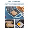 Mini Sandwich Maker Omelet Baking Pan With Non-stick Coating Home Toaster Electric Light Food Making Machine For Home Kitchen 5