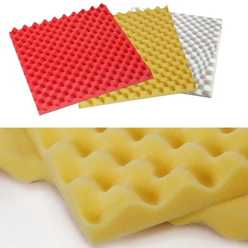 High-density 50x50x3cm Egg Sound Absorption Soundproof Studio Foam Panel Tile E56D