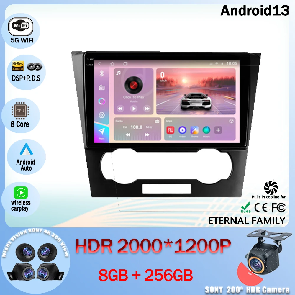 

Android 13 для Chevrolet Epica 1 2006 - 2012 сенсорная GPS-навигация для автомобильного видеоплеера, стереомагнитола, Φ WIFI, авто BT5.0 4G LET