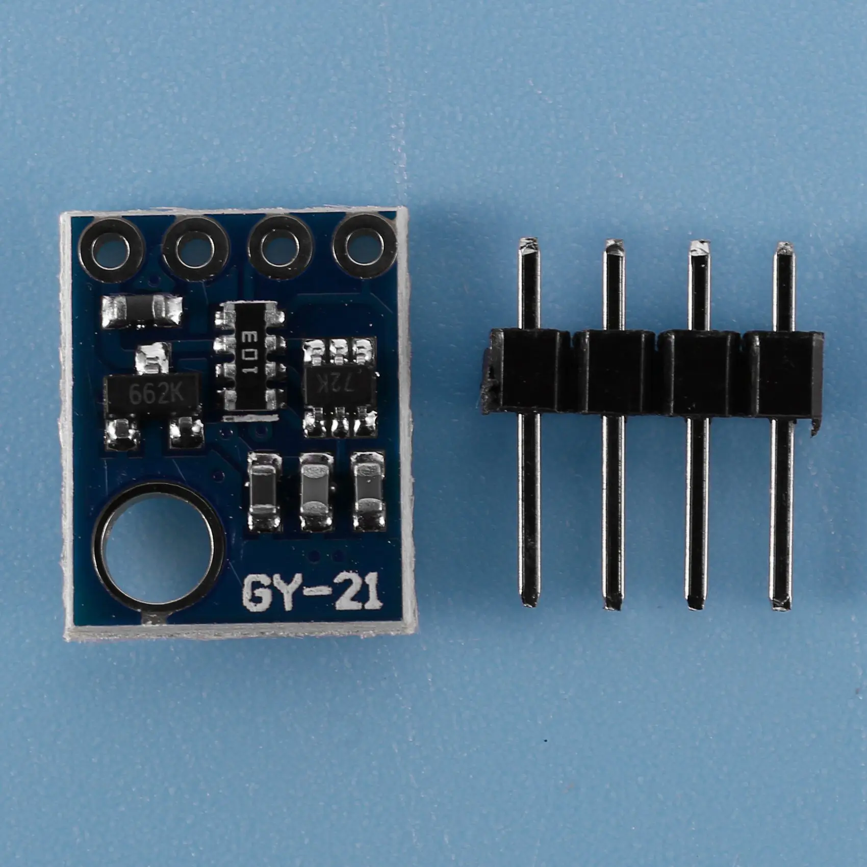 효율적인 10PC Si7021 GY-21 SHT21 HTU21 디지털 습도 온도 센서 모듈은 저전력 CMOS IC 모듈용 SHT11을 대체합니다.
