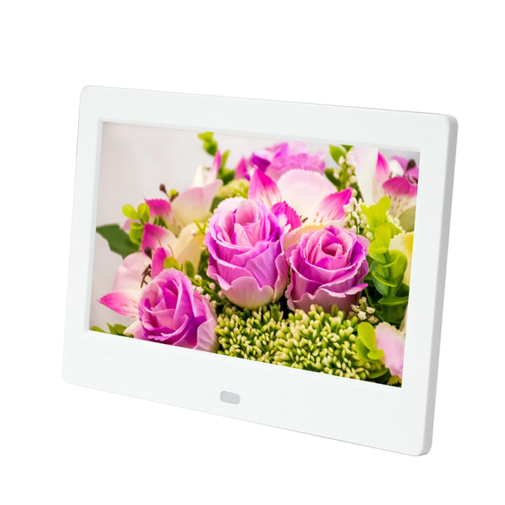 7inch HD LED Digital Photo Frame MP3 MP4 Movie Player Support USB/MMC/SD/MS Card 800*480 Alarm Clock with Remote Control Gift view 5