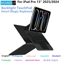 Backlight Magic Keyboard For iPad Pro 13 2025 iPad M5 Pro 13" Smart Case for iPad Pro 13 inch M4 2024 Multi-touch keyboard Cover