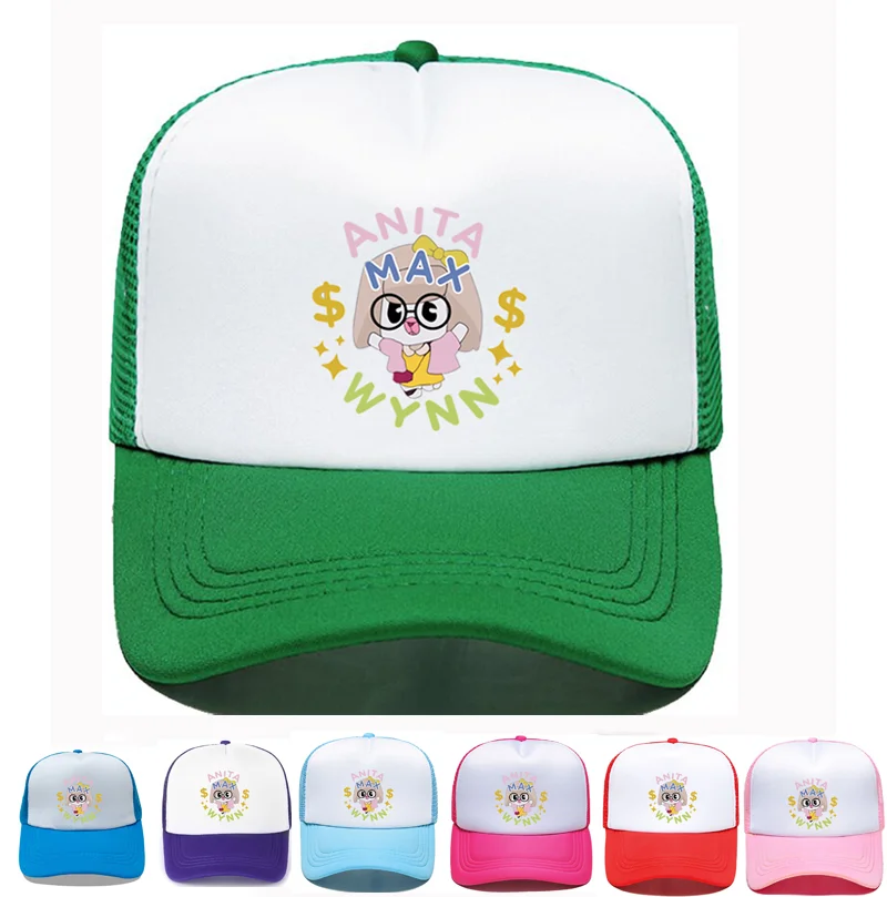 Trend ige anita max wynn Schaum Trucker Hut niedlichen Mesh Snapback Caps Junge Mädchen Sonne Strand Baseball Cap weibliche Sommer atmungsaktives Visier
