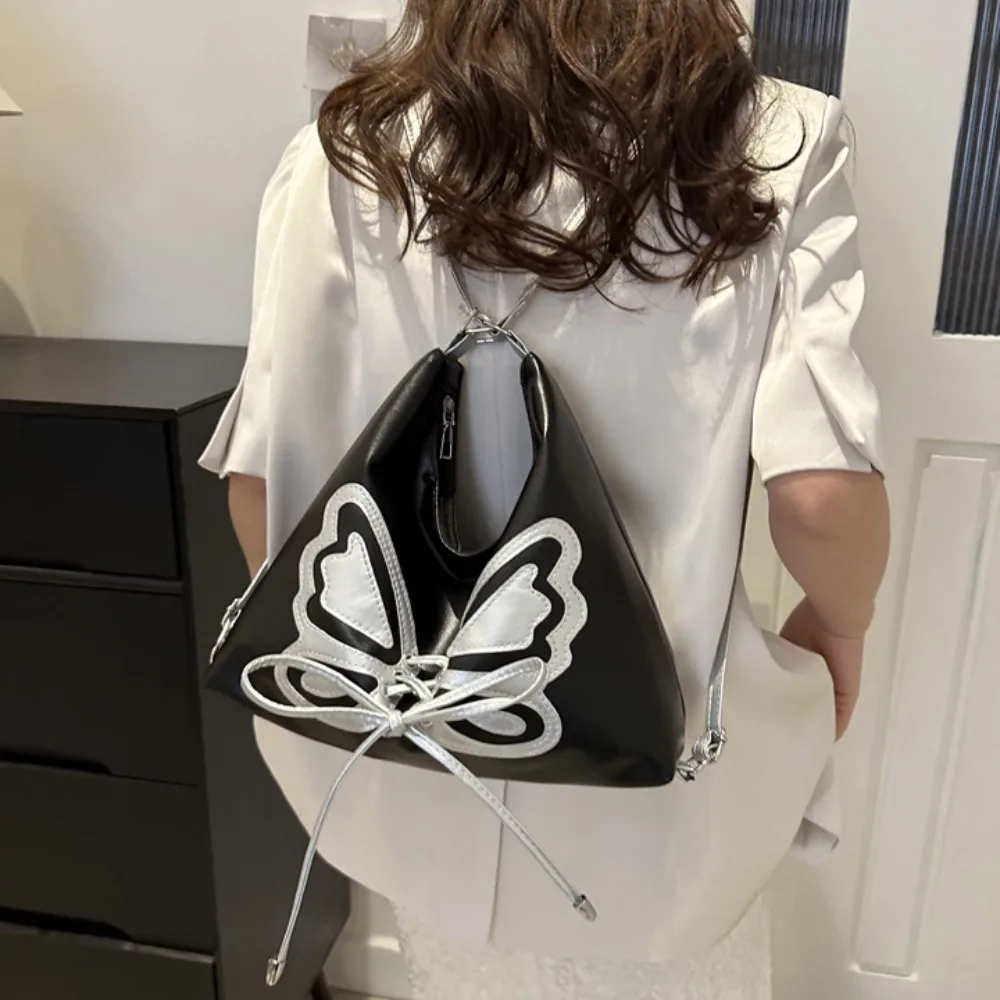 

Hot Sale Large Capacity Shoulder Bag Trendy Casual Totes Bag Butterfly Retro Commuting Bag Daily Life
