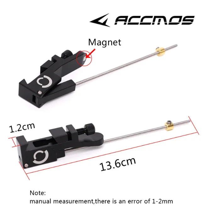 Adjustable Magnetic Clicker Archery Competition Recurve Bow Draw Clicker Left Right Hand 4