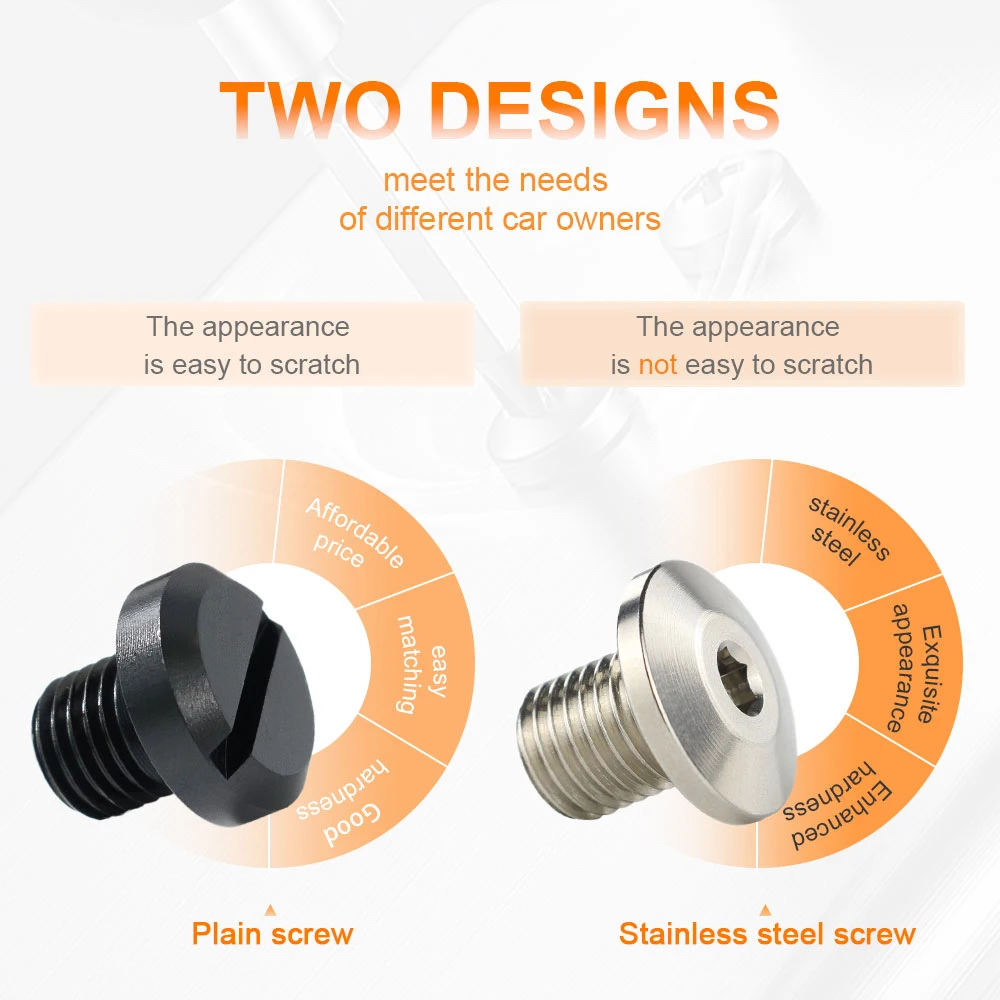 For Yamaha FZ-09 MT-09 Tenere 700 XSR900 MT-07 XSR700 MT-09 2PCS M10x1.25 Left-Hand and Right-Hand Thread Mirror Hole Plugs Cap 5