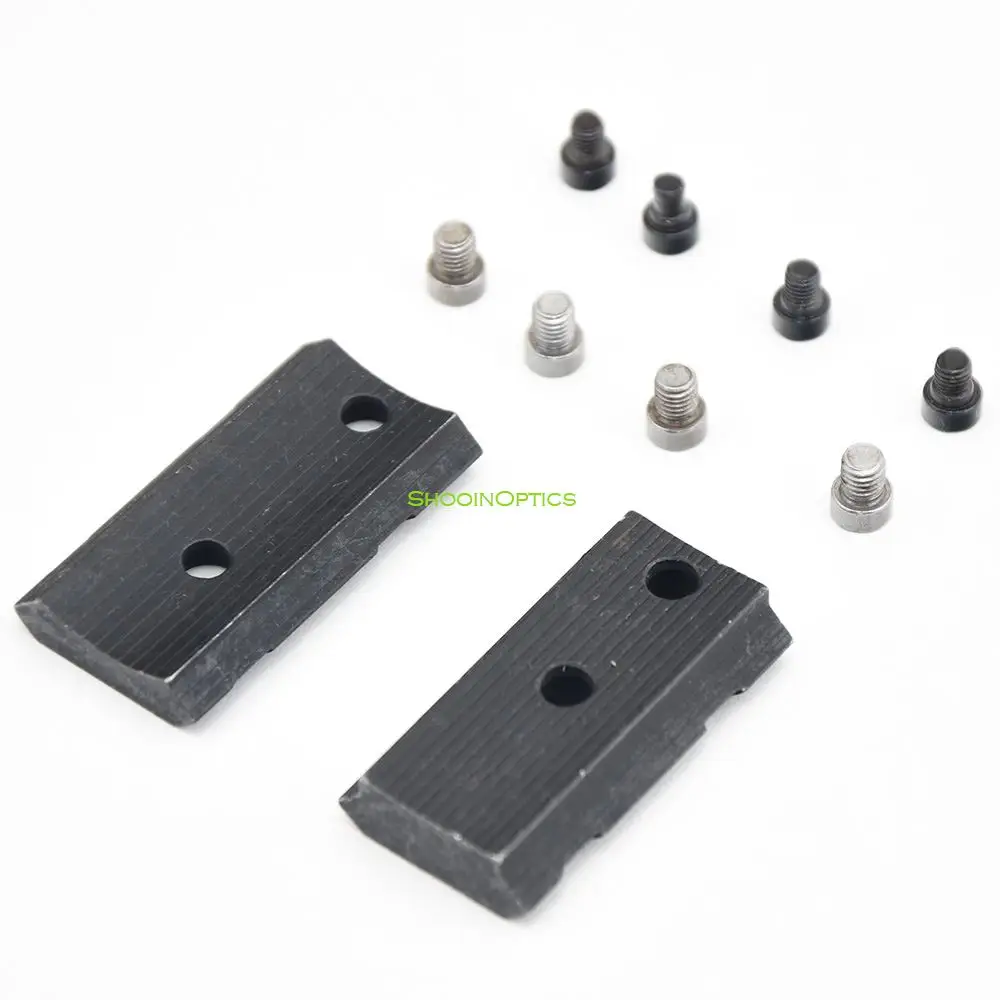 Shooin Optics Scope Red Dot Sight Collimator Mount 20mm Base For R700 2pcs (8-40)
