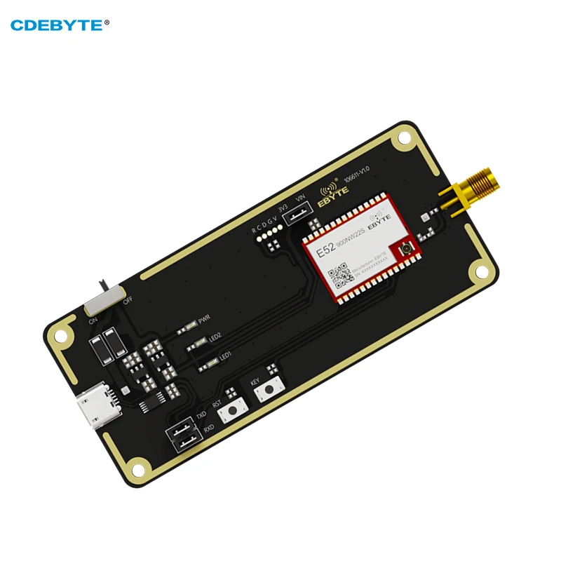 LoRa Mesh Wireless Module Test Board CDEBYTE E52-900NW22S-TB 868/915MHz 22dBm USB Interface Pre-Welded E52-400NW22S