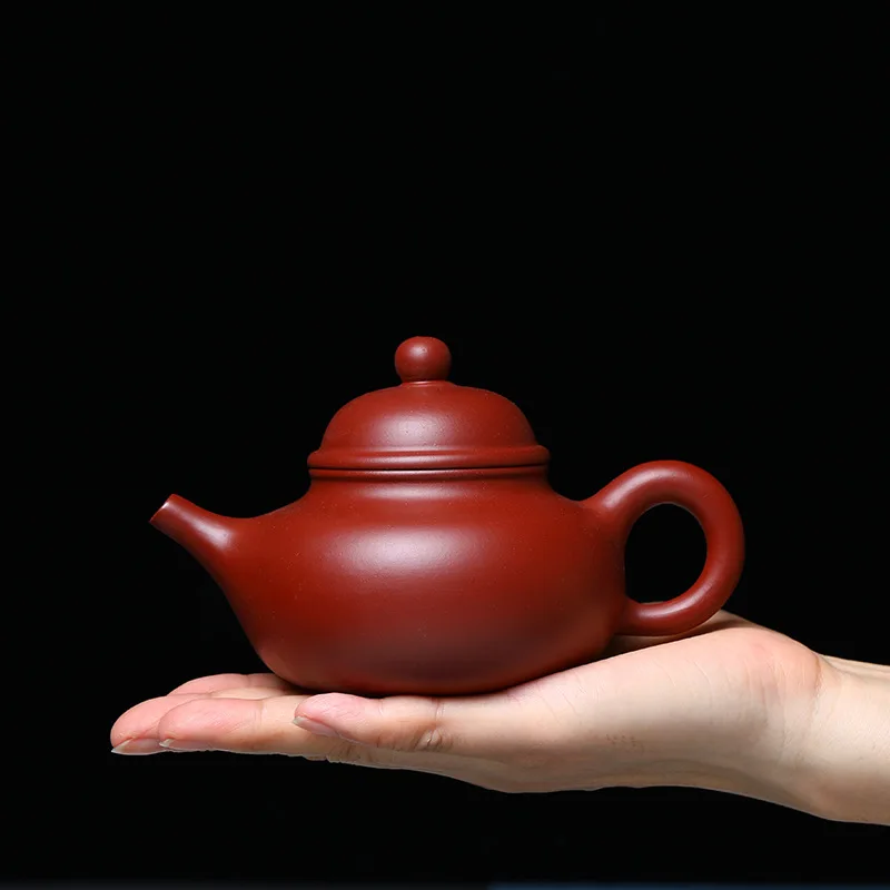 CraftsmanHandmadeYixingTeapotSeniorRawOreDahongpaoClayKettle