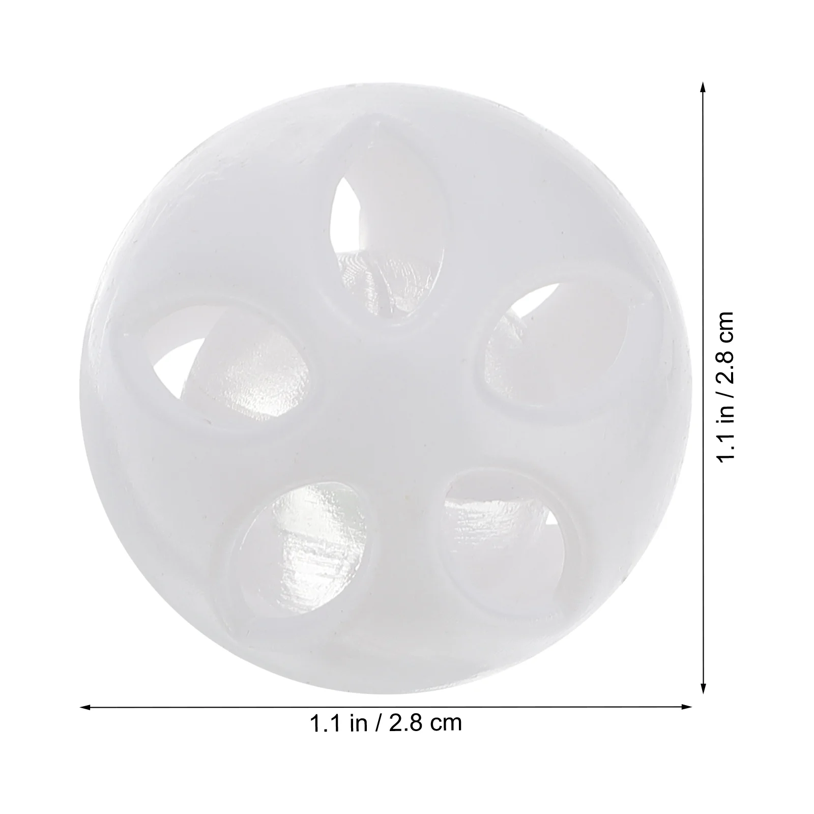 24/28mm Plastic Bell Ball Squeaker Noise Generator Insert Dog Repair Balls For Squeakers Rattle Toys Puppet Dolls