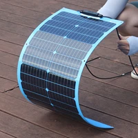 80w 12v panneau solaire flexible panneau photovoltaïque 12v chargeur de batterie camping-car bateau maison balcon voyage entrepôt de l'UE expédition DHL 5