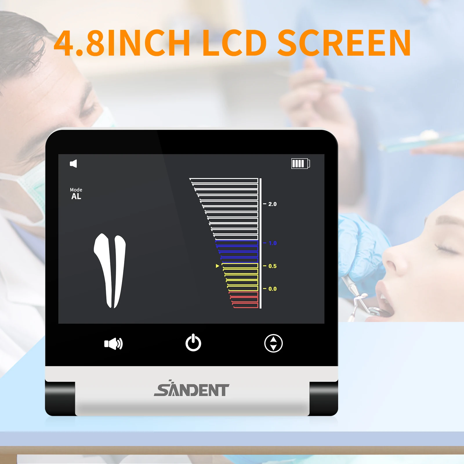 

Dental Smart LCD Touch Screen Endodontic Root Canal MINI Apex Locator Endo Eododonti System Device Measuring Instrument