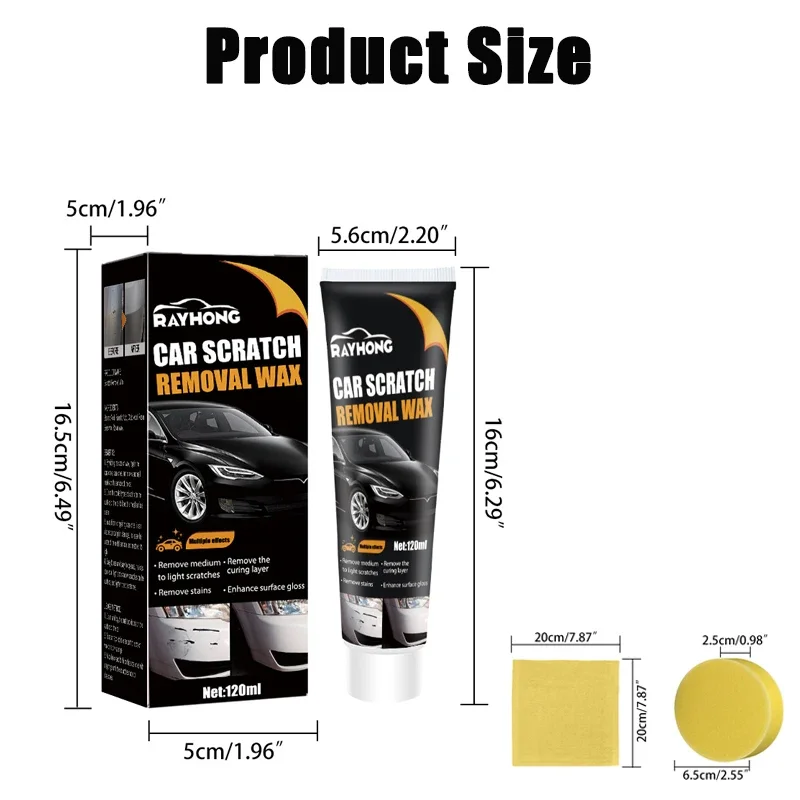 Ultimate Car Scratch Remover & Polishing Compound Kit
