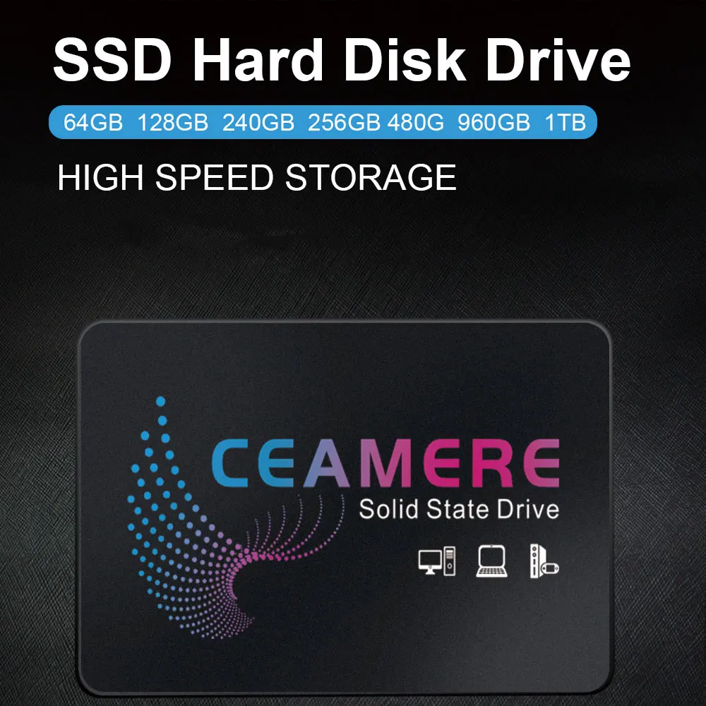 internal ssd drive CeaMere Sata Ssd 5pcs 120GB 2.5 SSD  128GB 240GB 256GB Hard Drive Disk 480GB512GB HDD Disk Internal Hard Drive Free Custom Logo internal sata ssd