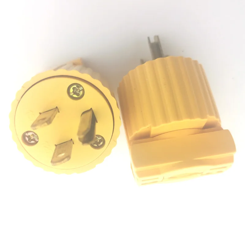 15A 125V 5-15P 5-15R 3pole South American assembly wiring plug socket US Standard industrial male female plug electrical socket power socket