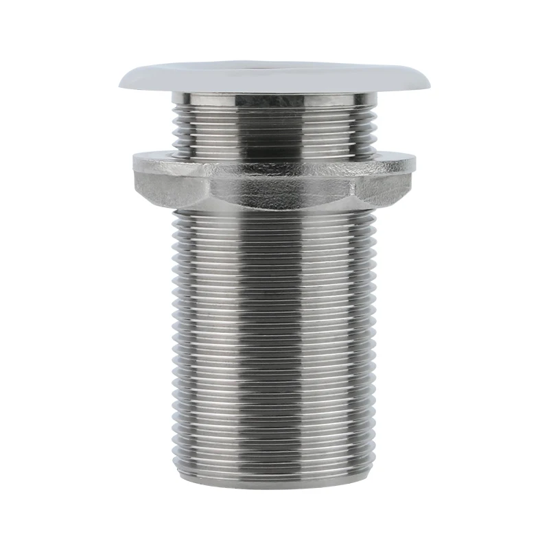 316 Stainless Steel Marine Thru Hull Water Drain Boat Hardware Fitting