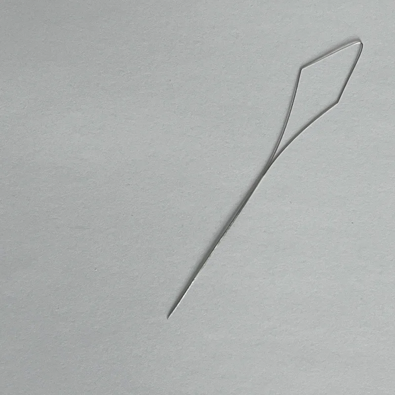 wig-Silk-top-injection-needle wig accessories loop-needles for inject hair on silk top 5pcs/Lot lace wig needles