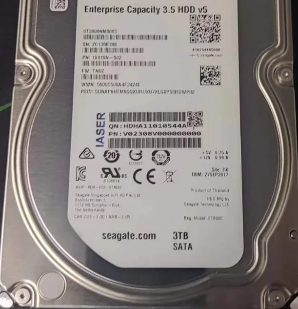 For ST3000NM0005 3TB 7 2K SATA 128M Enterprise Desktop Mechanical Hard Drive