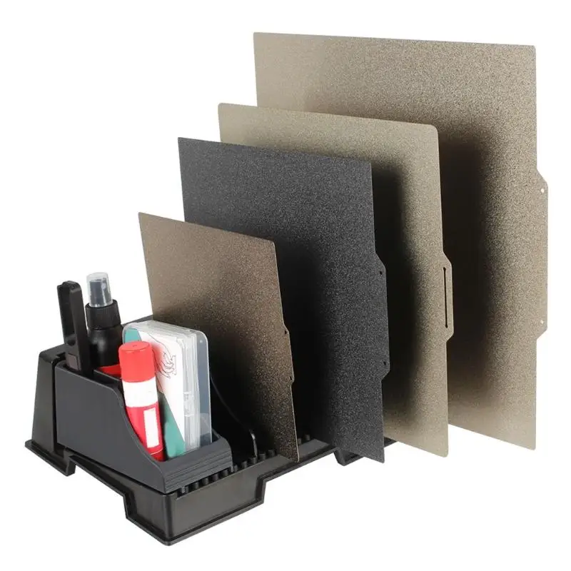 R53C Vertikaler PEI-Platten-Organizer mit abnehmbarer Halterbox, verstellbare Acrylplatte – Detail 9