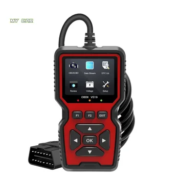 Strumento di Diagnosi Guasti Auto in Tempo Reale, Scanner OBD2 Multilingue Alimentato Tramite USB, Qualità Professionale per la Maggior Parte delle Auto
