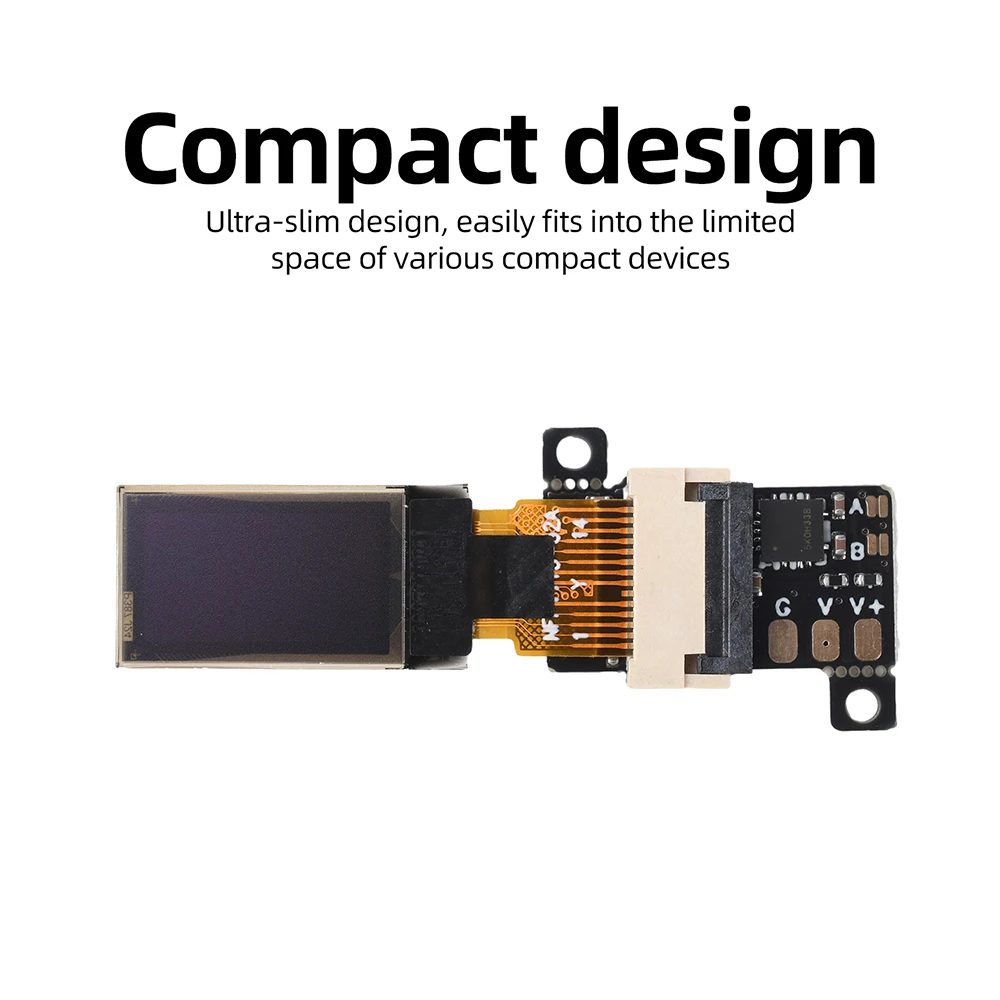 초박형 미니 디지털 전압계 0.5인치 OLED 12비트 ADC 고정밀 전압 측정기 5Hz/10Hz 조정 가능 0-30V 전원 공급 장치용