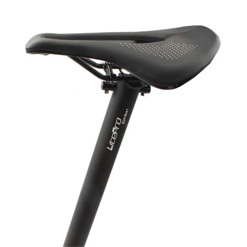

Litepro Carbon Fiber Seat Post 31.8/33.9mm*580mm Ultralight 412 Folding Bike Tube Bicycle Parts