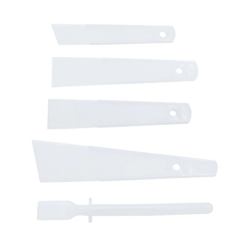 

5 шт., пластиковый скребок для кожи, тонкая клеевая доска для склейки, сделай сам, ручная работа, швейная кожа, ремесленный